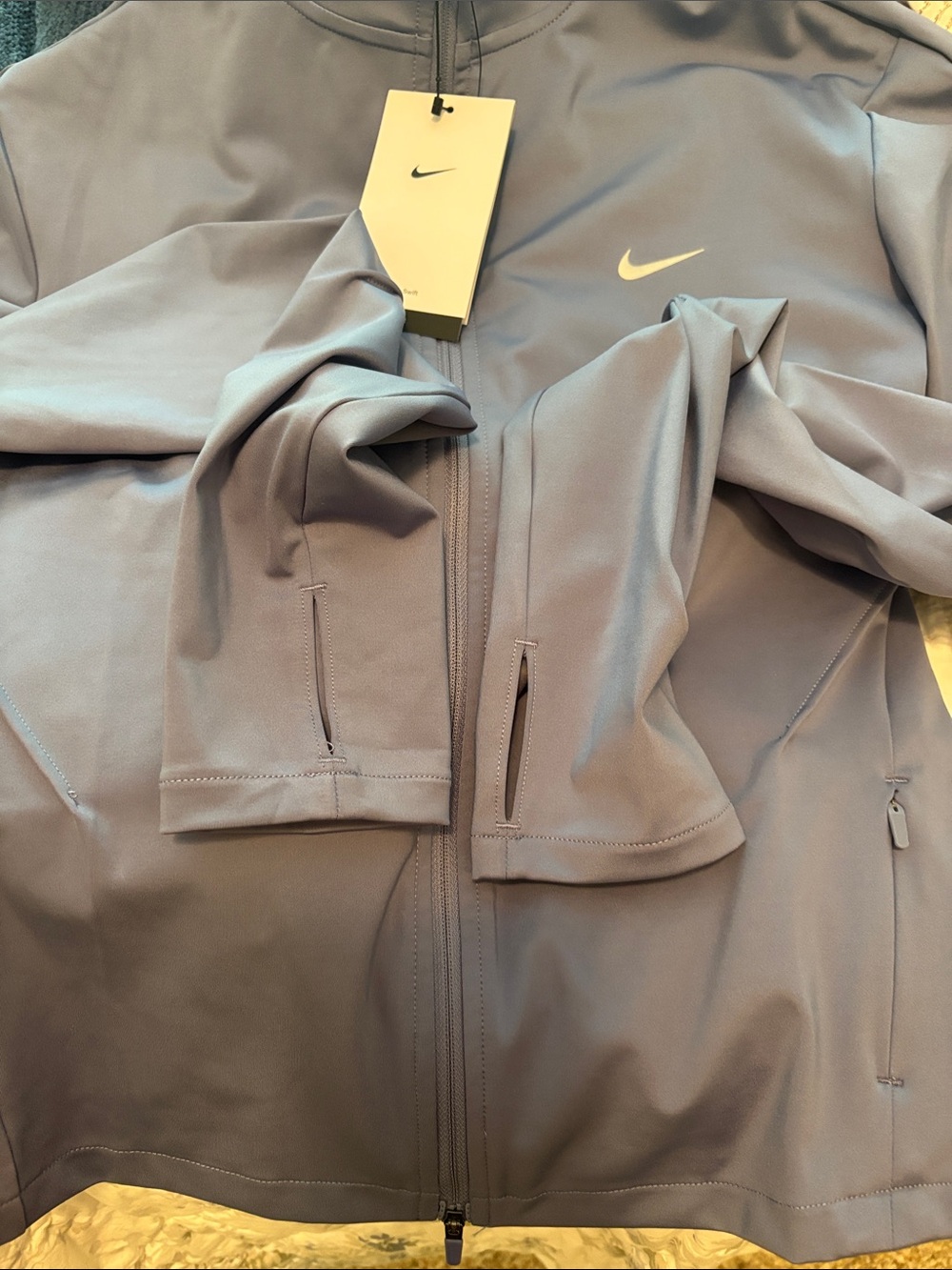 Nike Women's Lavender Full-Zip Bomber Jacket - Picture 5 of 5